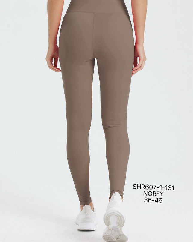 Norfy Sportleggings Taupe