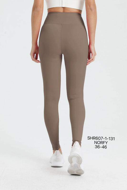 Norfy Sportleggings Taupe