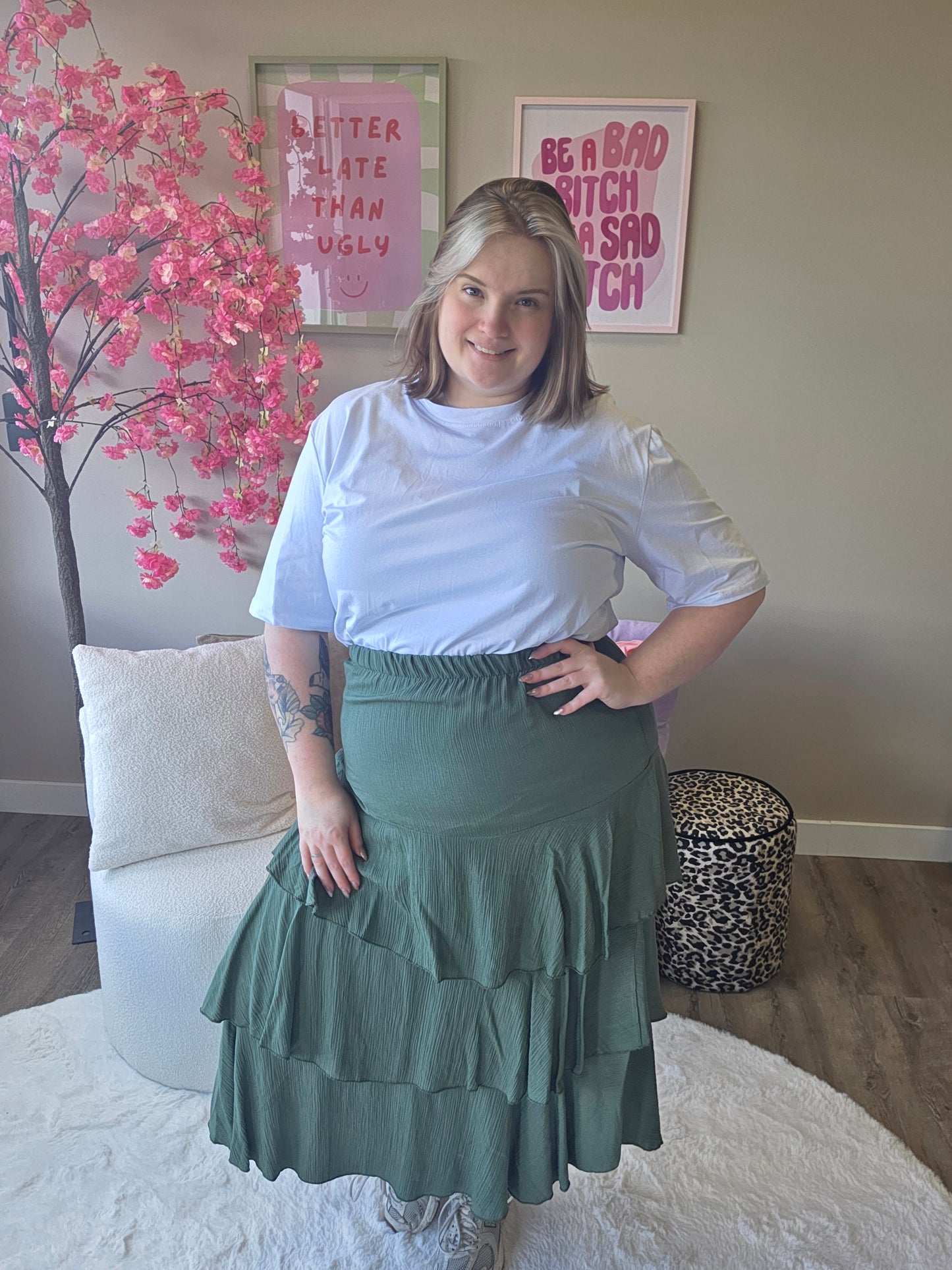 Shimmer Rok (In 4 kleuren)