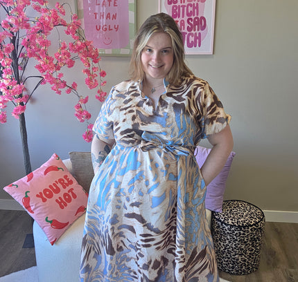 Leopard Wild Dress (In 3 kleuren)