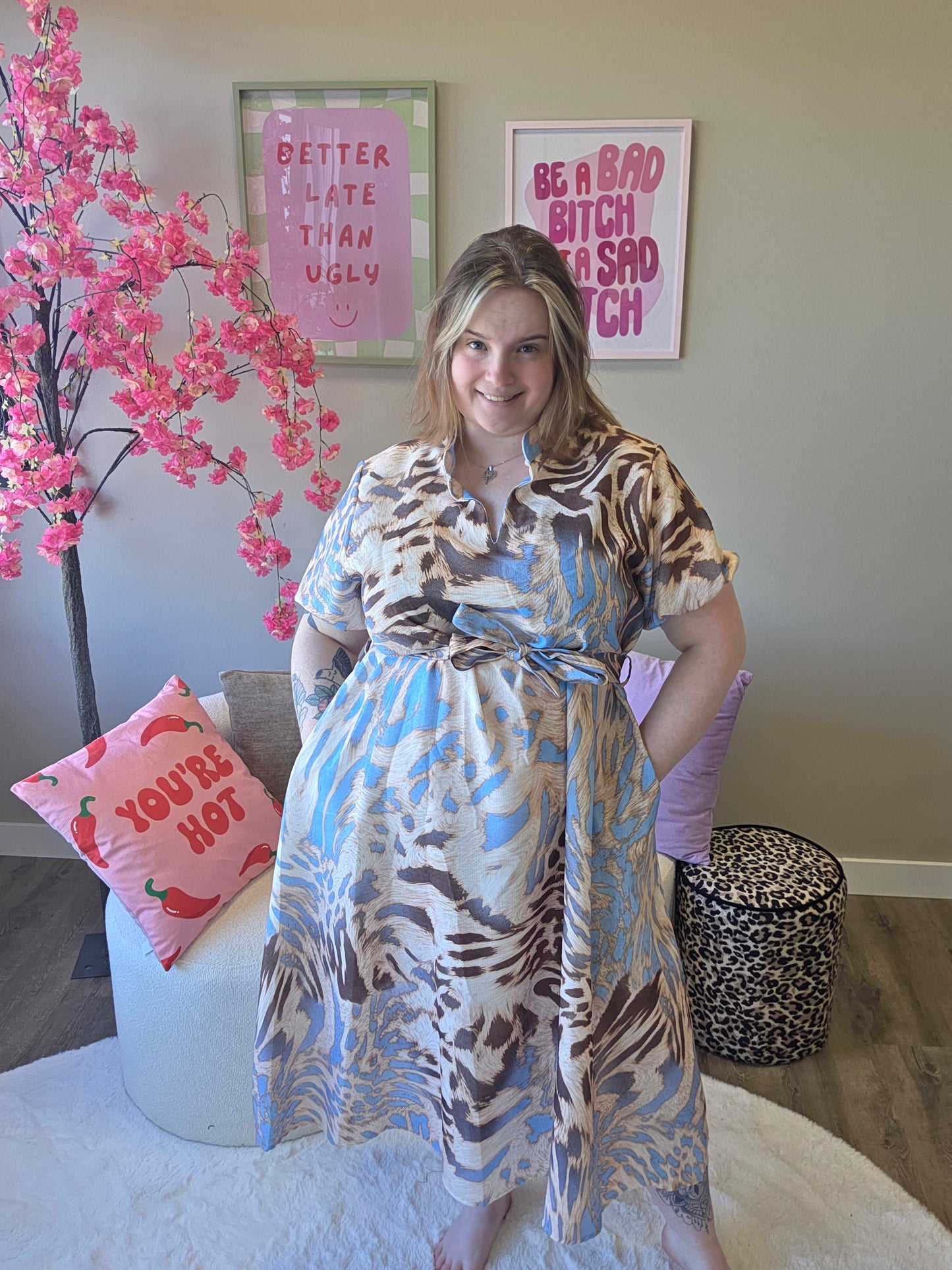 Leopard Wild Dress (In 3 kleuren)