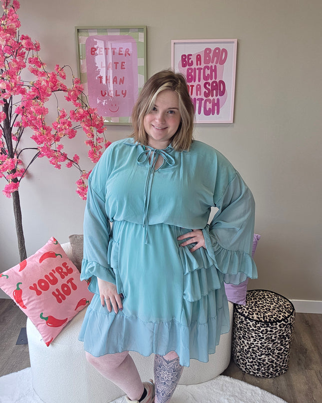 Ruffle Dress (In 3 kleuren)