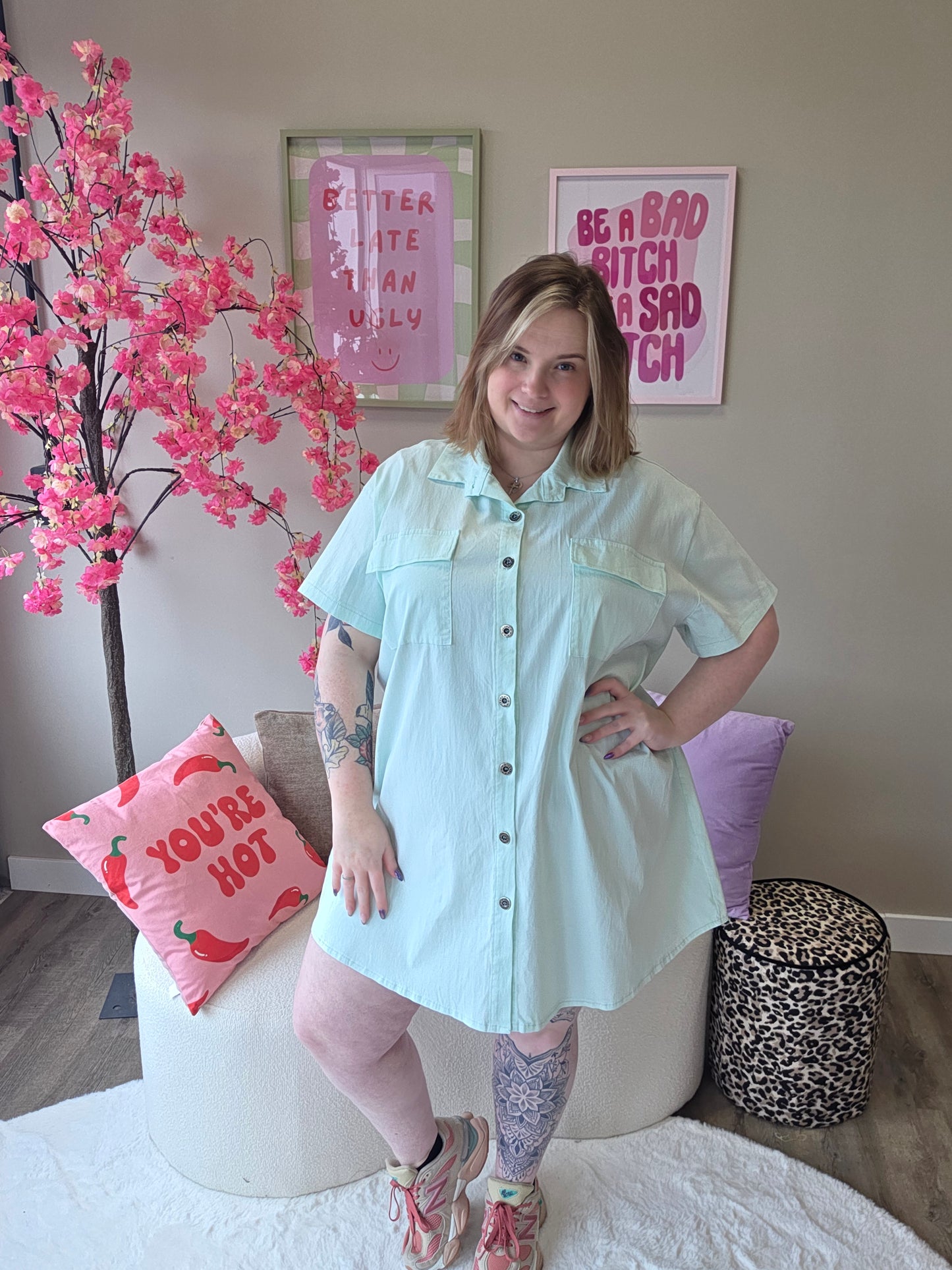 Jeans Look Jurkjes (In 3 kleuren)