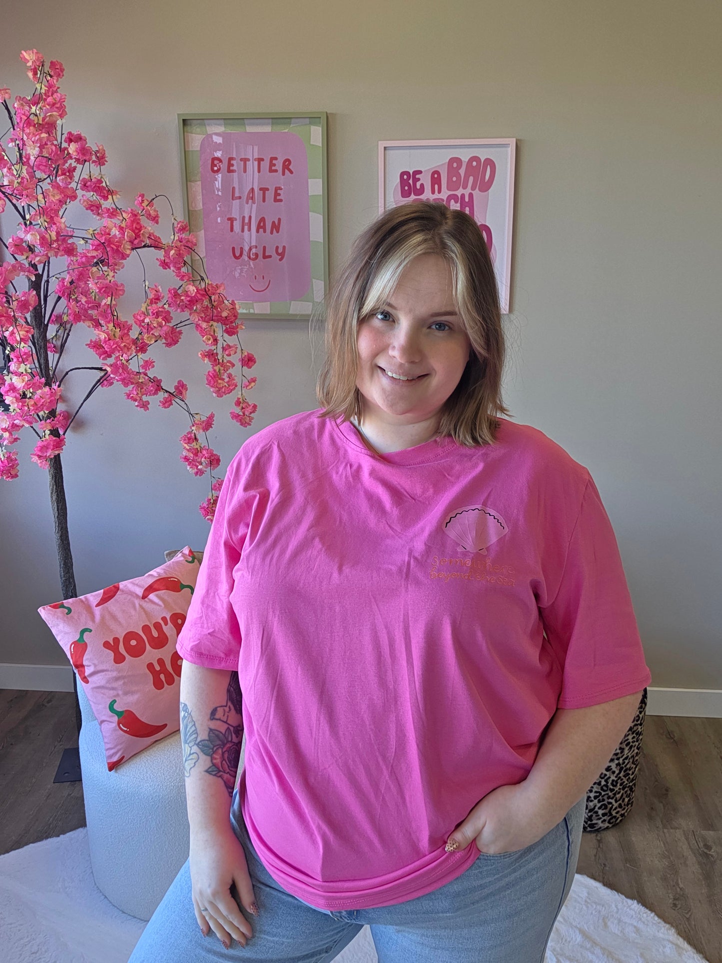 Beyond the sea tee's (In 5 kleuren)