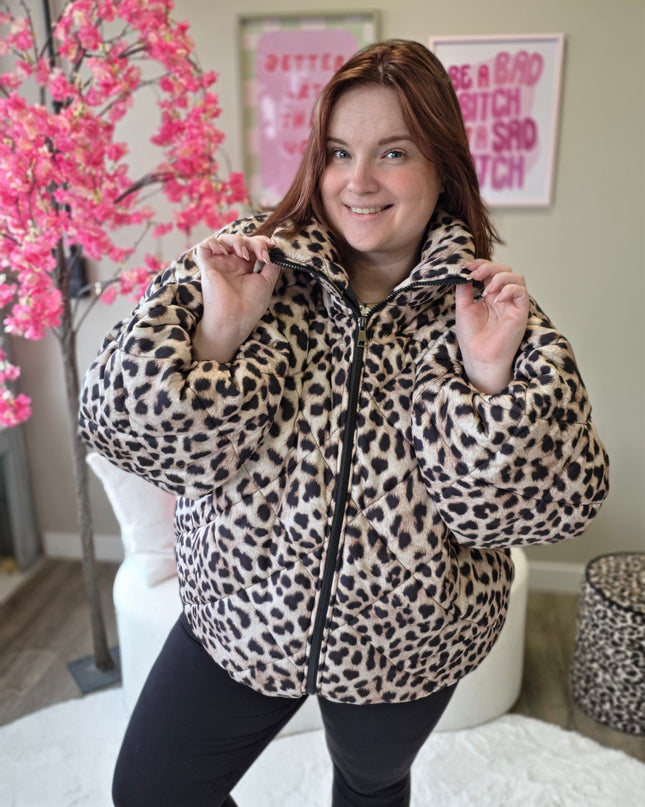 Panter Puffer Bomber (In 2 kleuren)