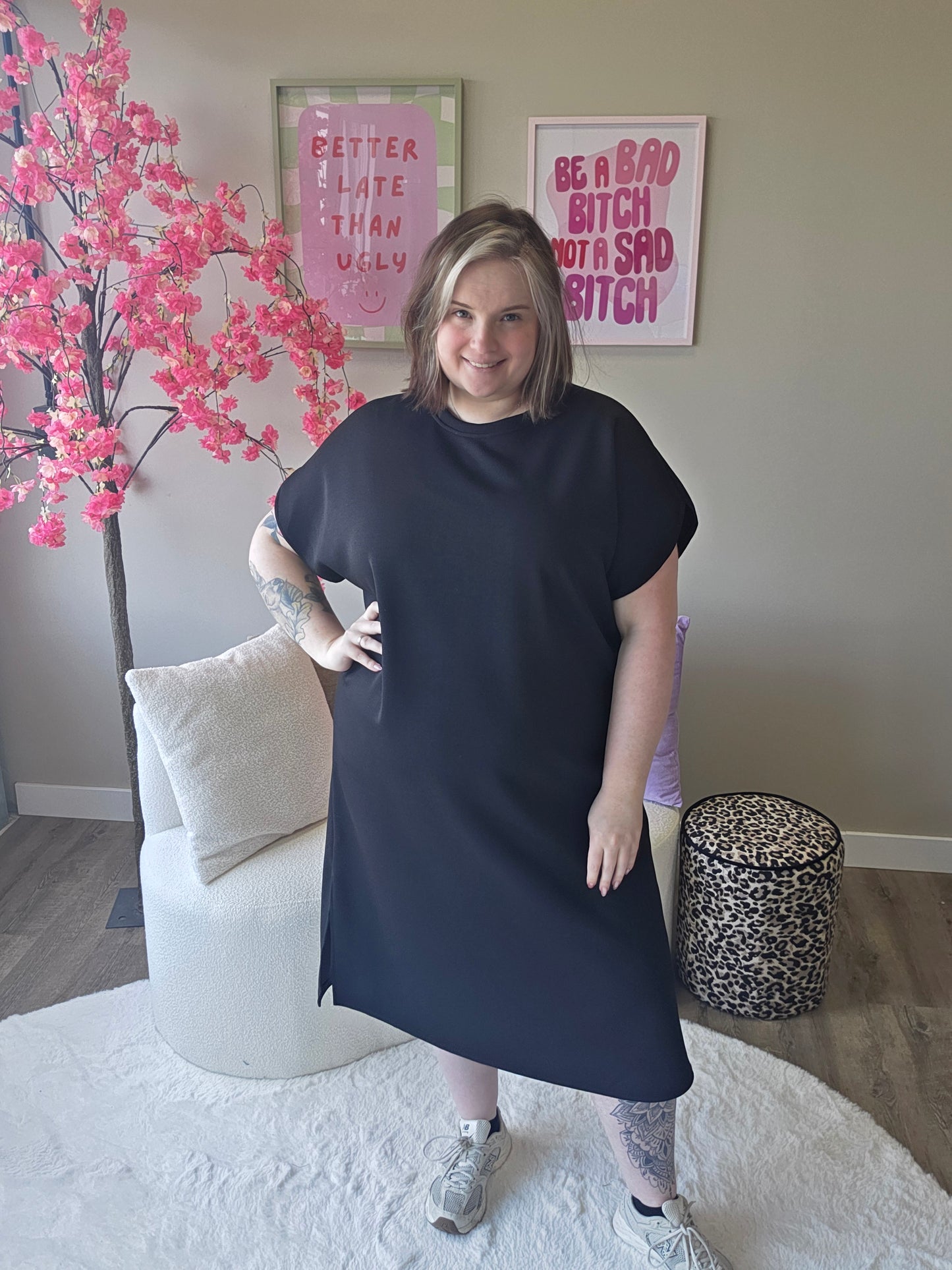 Cozy Jog Dress (in 4 kleuren)