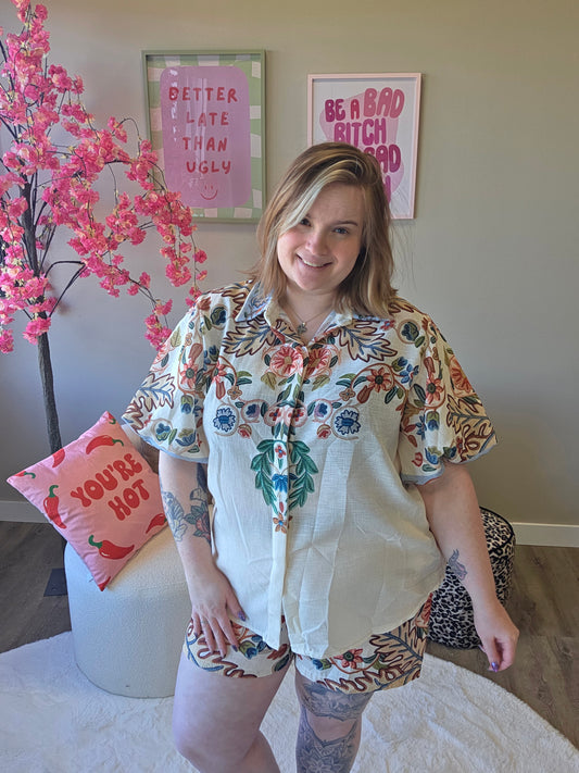Linnen Look Sets (in 4 kleuren)