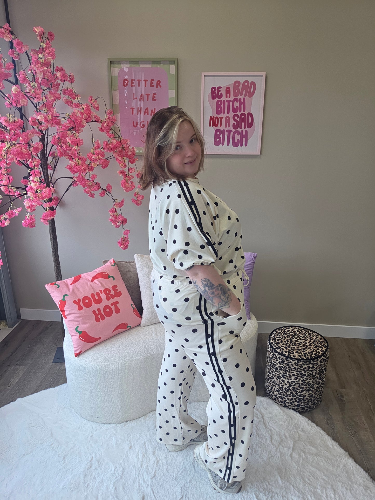 Polka Dot Set (In 3 kleuren)