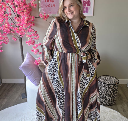 Wild Dream Wrap Dress (In 4 kleuren)