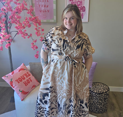 Leopard Wild Dress (In 3 kleuren)