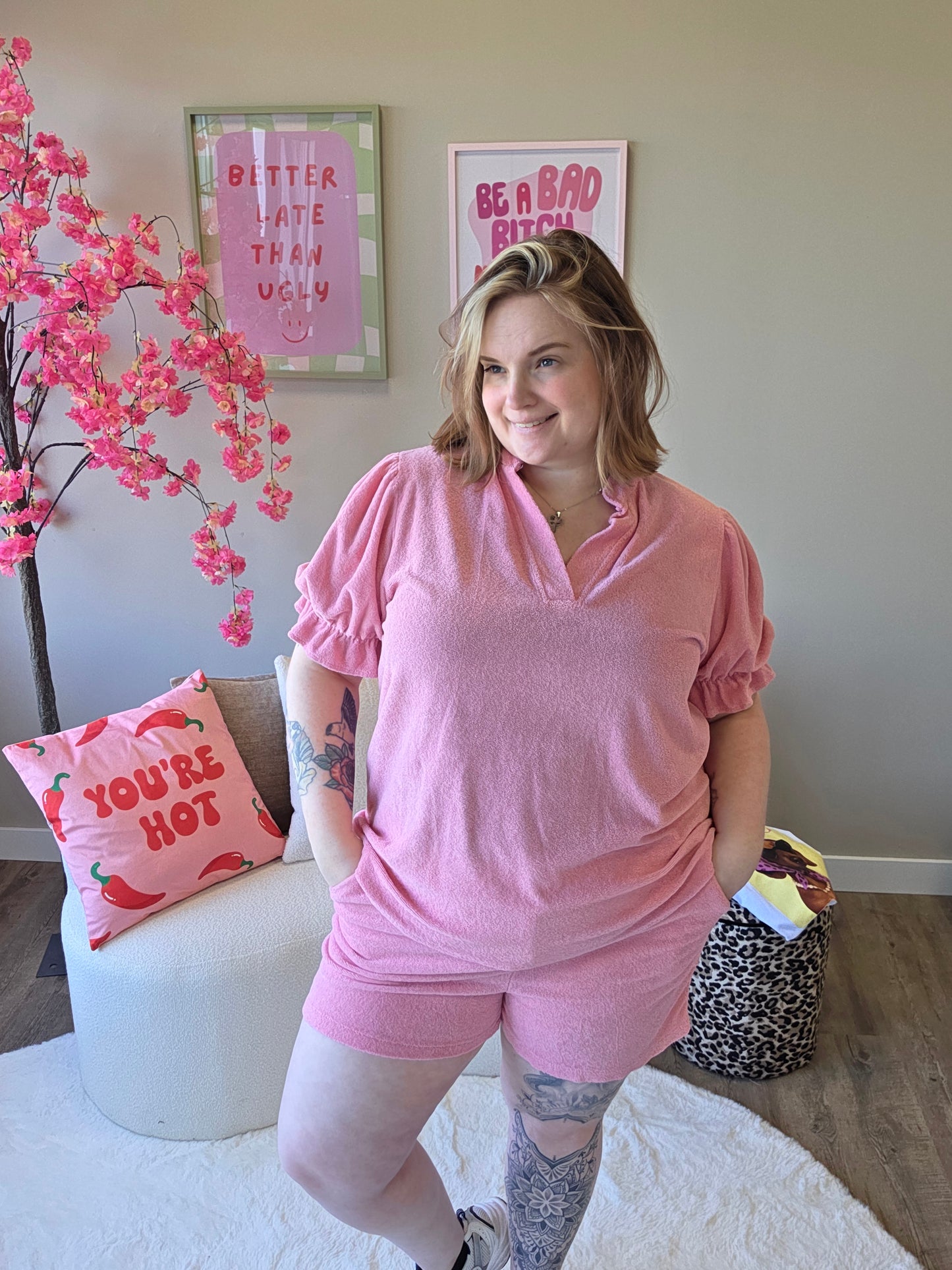 Badstof Setjes (In 3 kleuren)