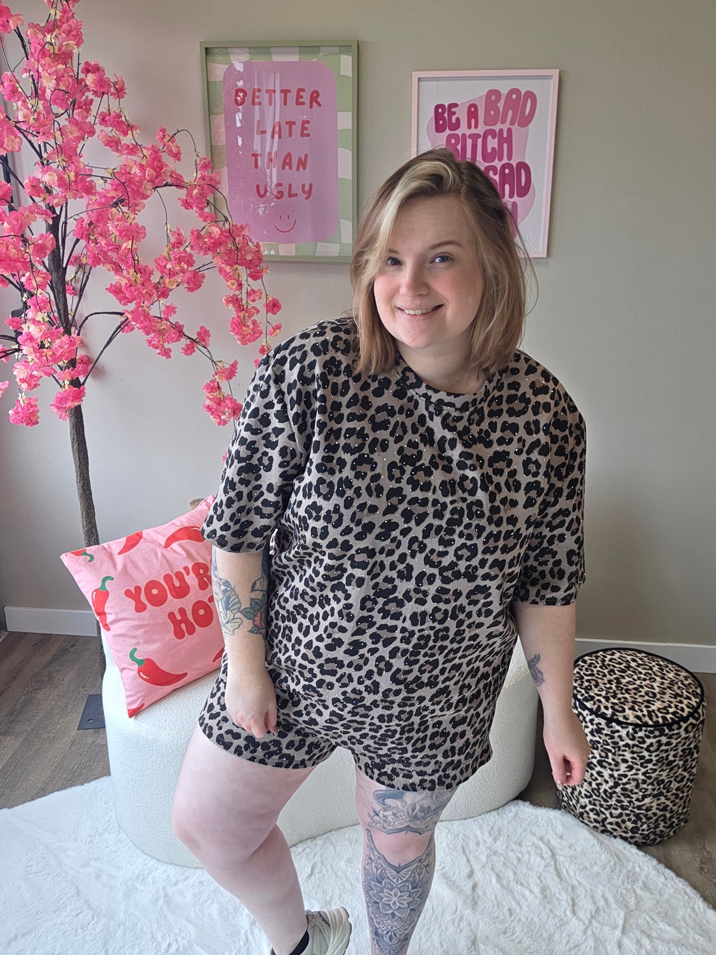 Panter Rhinestone Set (In 3 kleuren)
