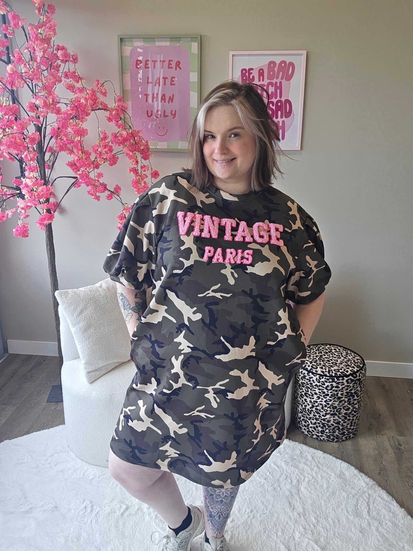 Vintage Camo Dress