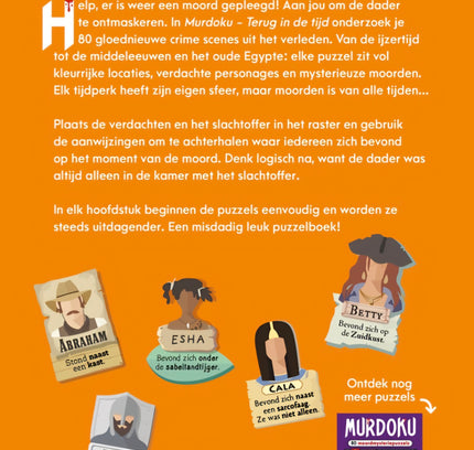 Murdoku | Terug in de tijd (oranje)