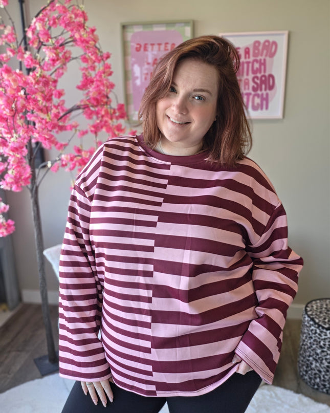 Thick Striped Longsleeves (In 6 kleuren)