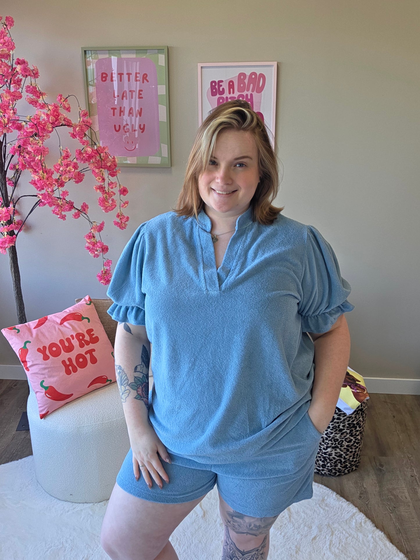 Badstof Setjes (In 3 kleuren)