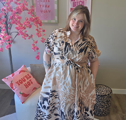 Leopard Wild Dress (In 3 kleuren)