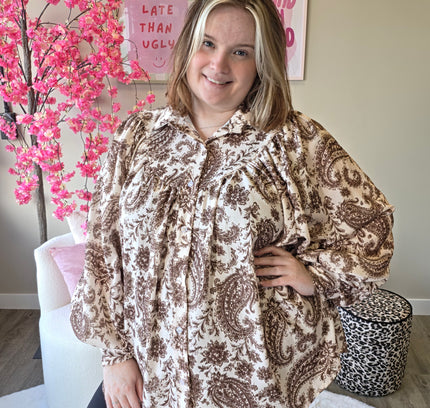 Mindy Paisley Print (In 4 kleuren)