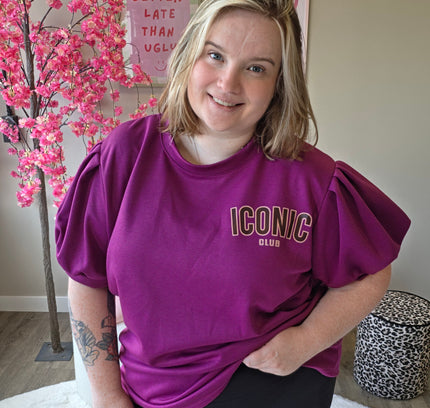 Iconic pofmouw Tee (In 4 kleuren)