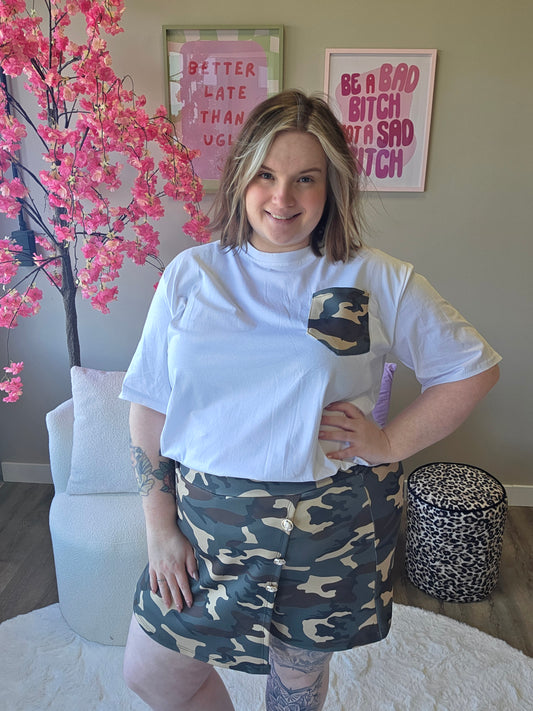 Camo Skort Set