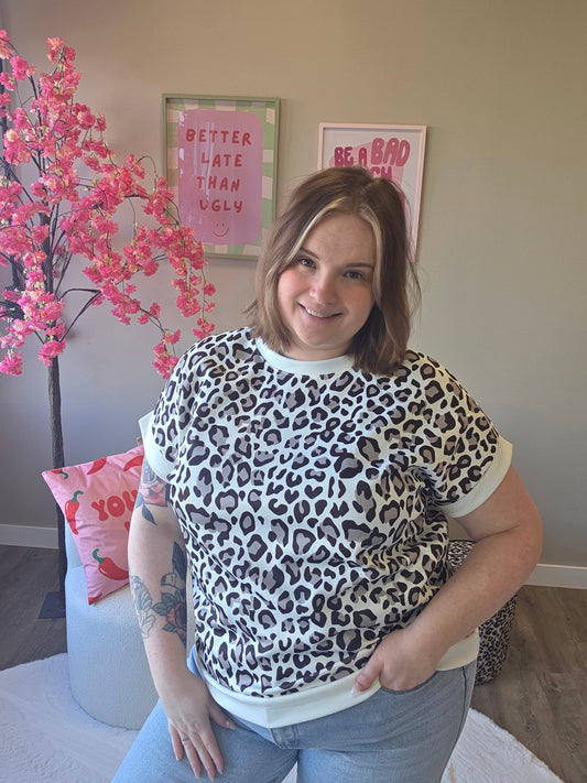 Panter Shirt tot 46 (In 3 kleuren)