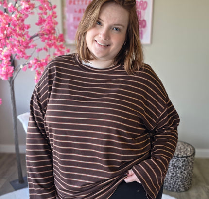 Small Striped Longsleeves (in 7 kleuren)