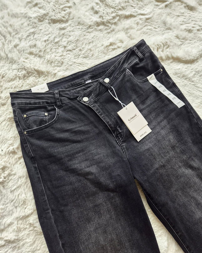 G-Smack Schuine knoop Jeans | SN260-2
