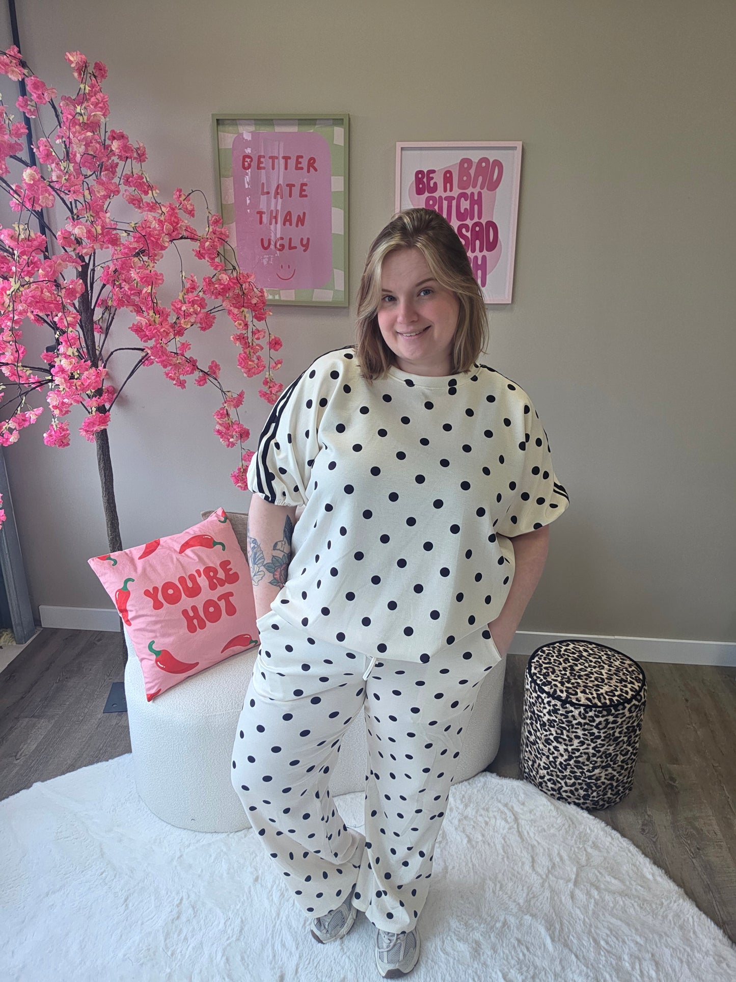 Polka Dot Set (In 3 kleuren)