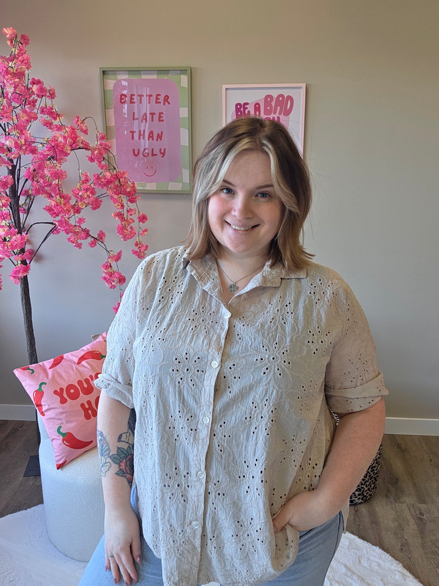 Broderie Blouses (In 5 kleuren)