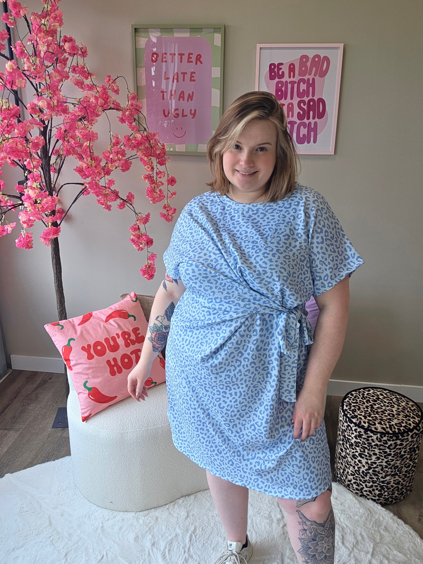 Panter Knoopjurk  (In 5 kleuren)