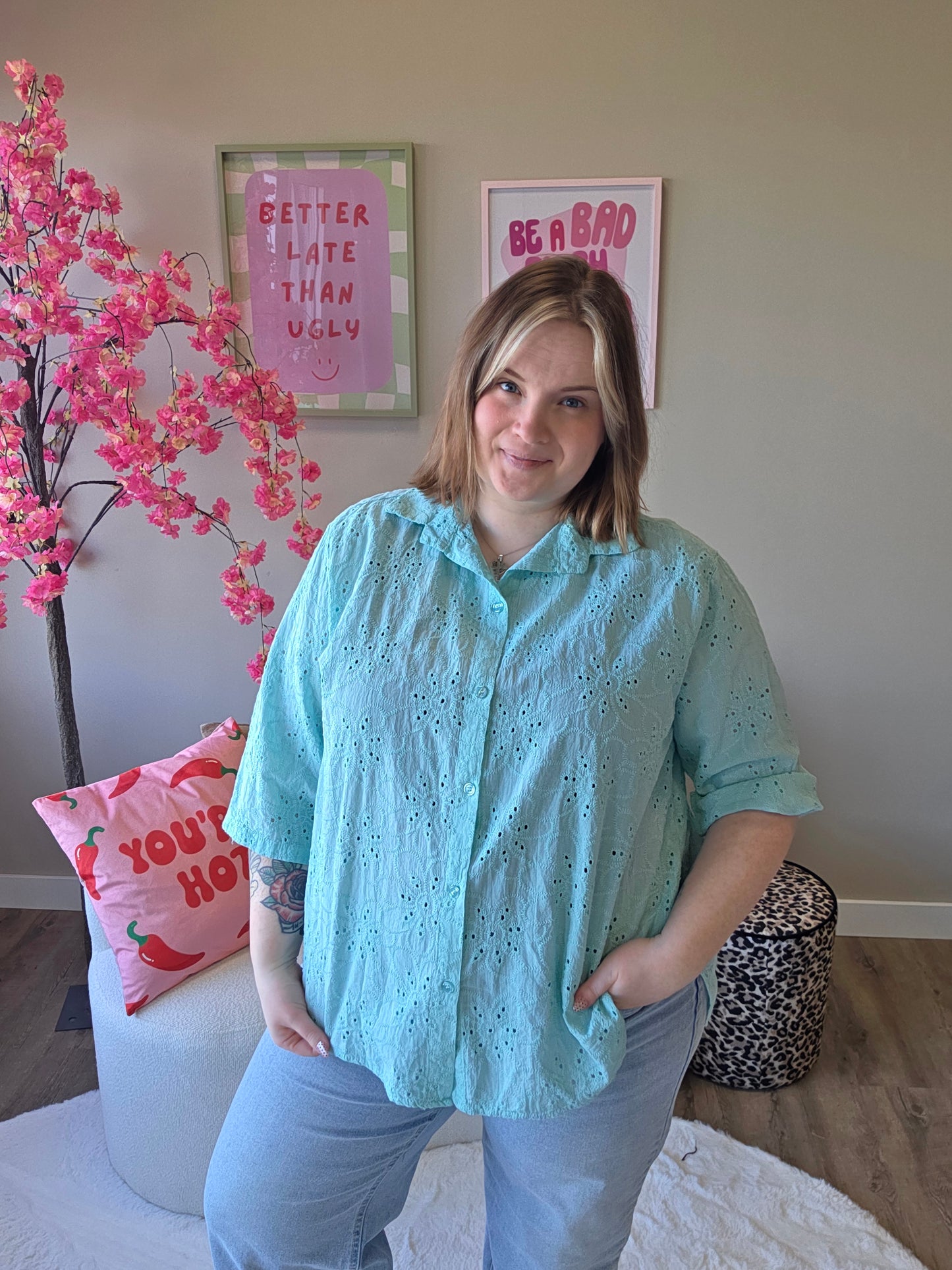 Broderie Blouses (In 5 kleuren)