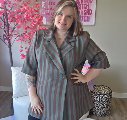 Nikki Stripe Blazer (In 2 kleuren)