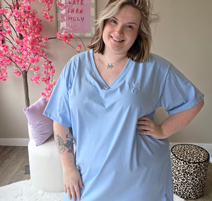 NC Pyjama Jurk Sky Blue