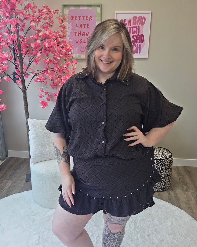 Ruit Skort Setjes (In 3 kleuren)