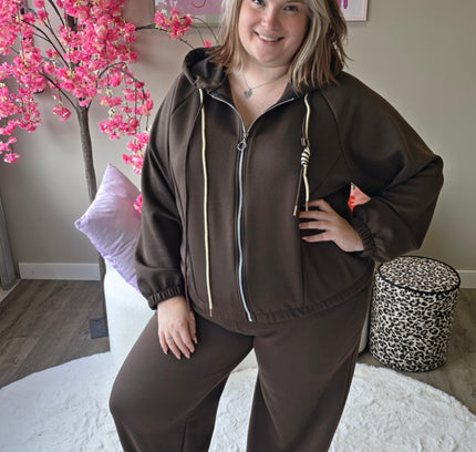 Sporty Suits Met Vest (In 4 kleuren)