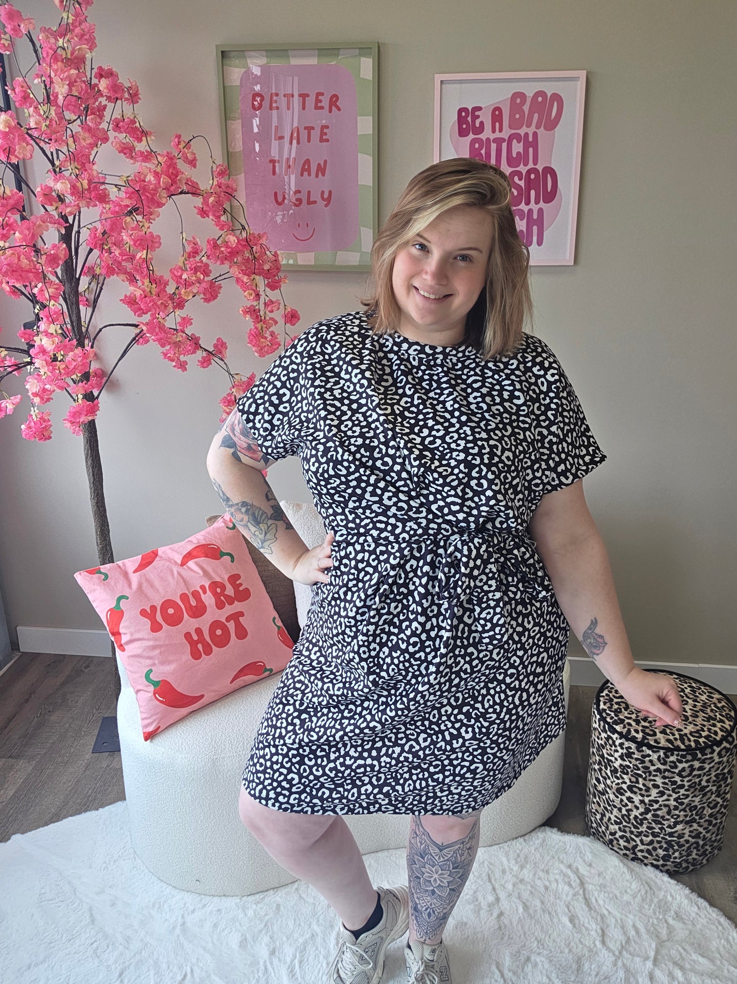 Panter Knoopjurk  (In 5 kleuren)