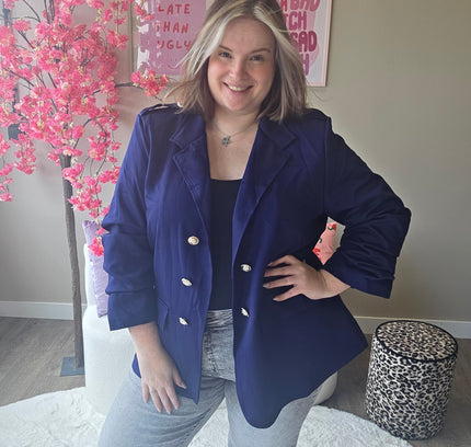 Button Blazer (In 5 kleuren)