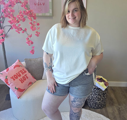 G-smack Grey Shorts | ZN058-2