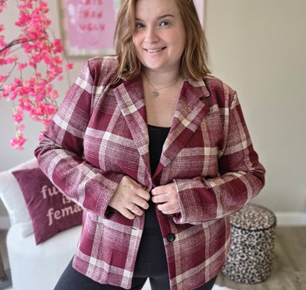 Ruit Blazers (In 3 kleuren)