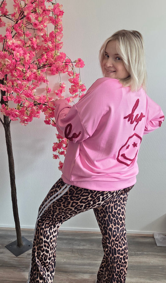 Be Happy Oversized Sweater (In 4 kleuren)