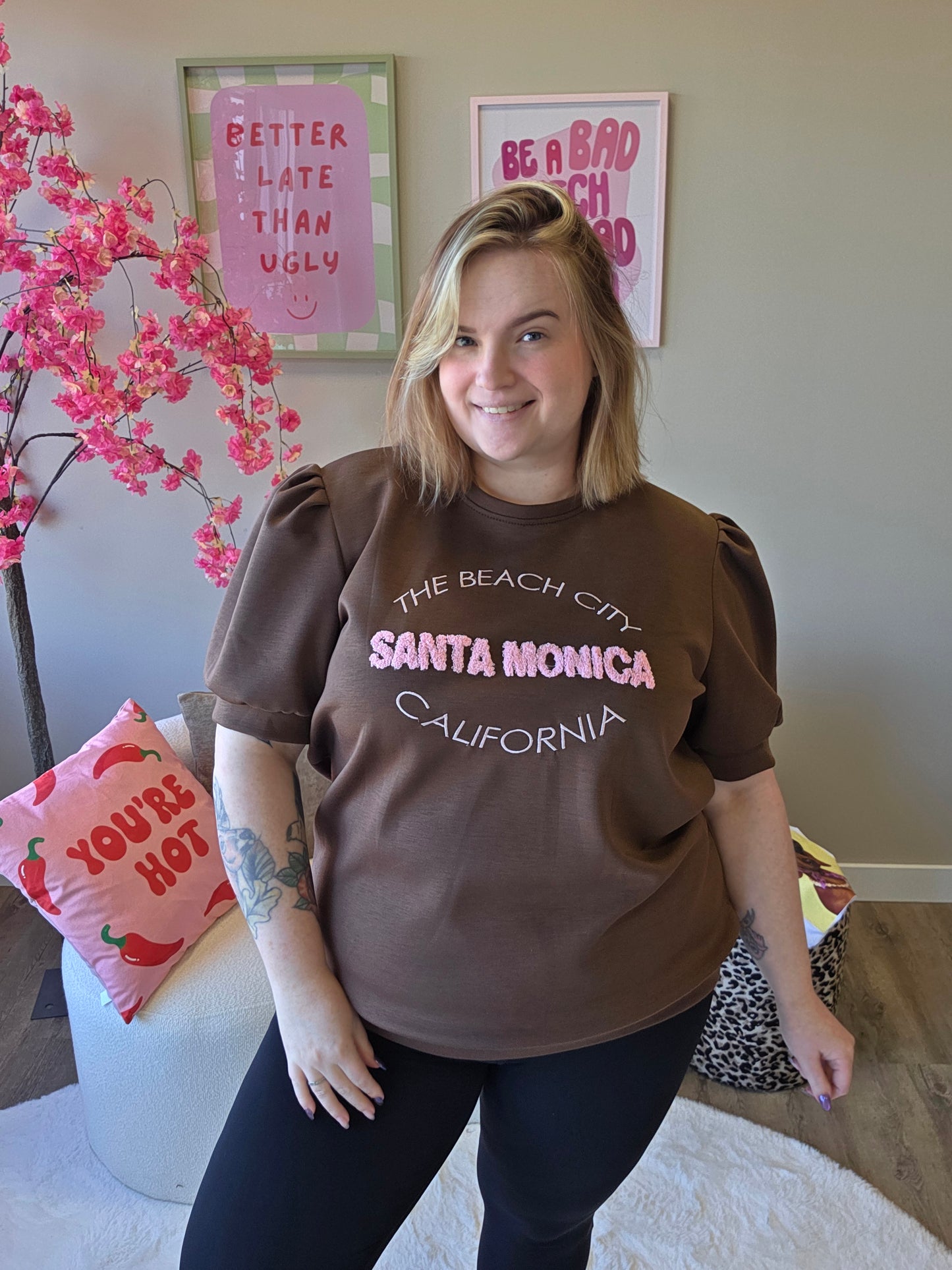 Santa Monica Pof Mouw (In 3 kleuren)