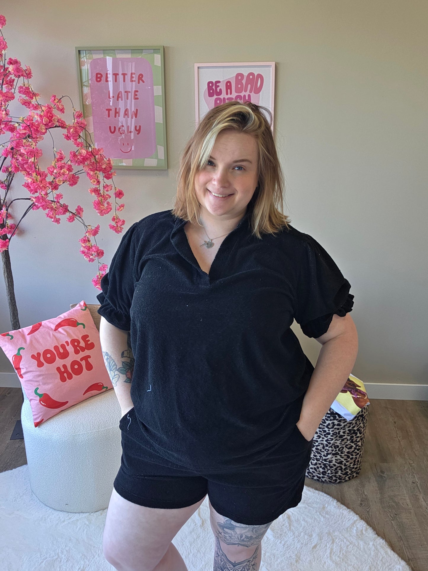 Badstof Setjes (In 3 kleuren)