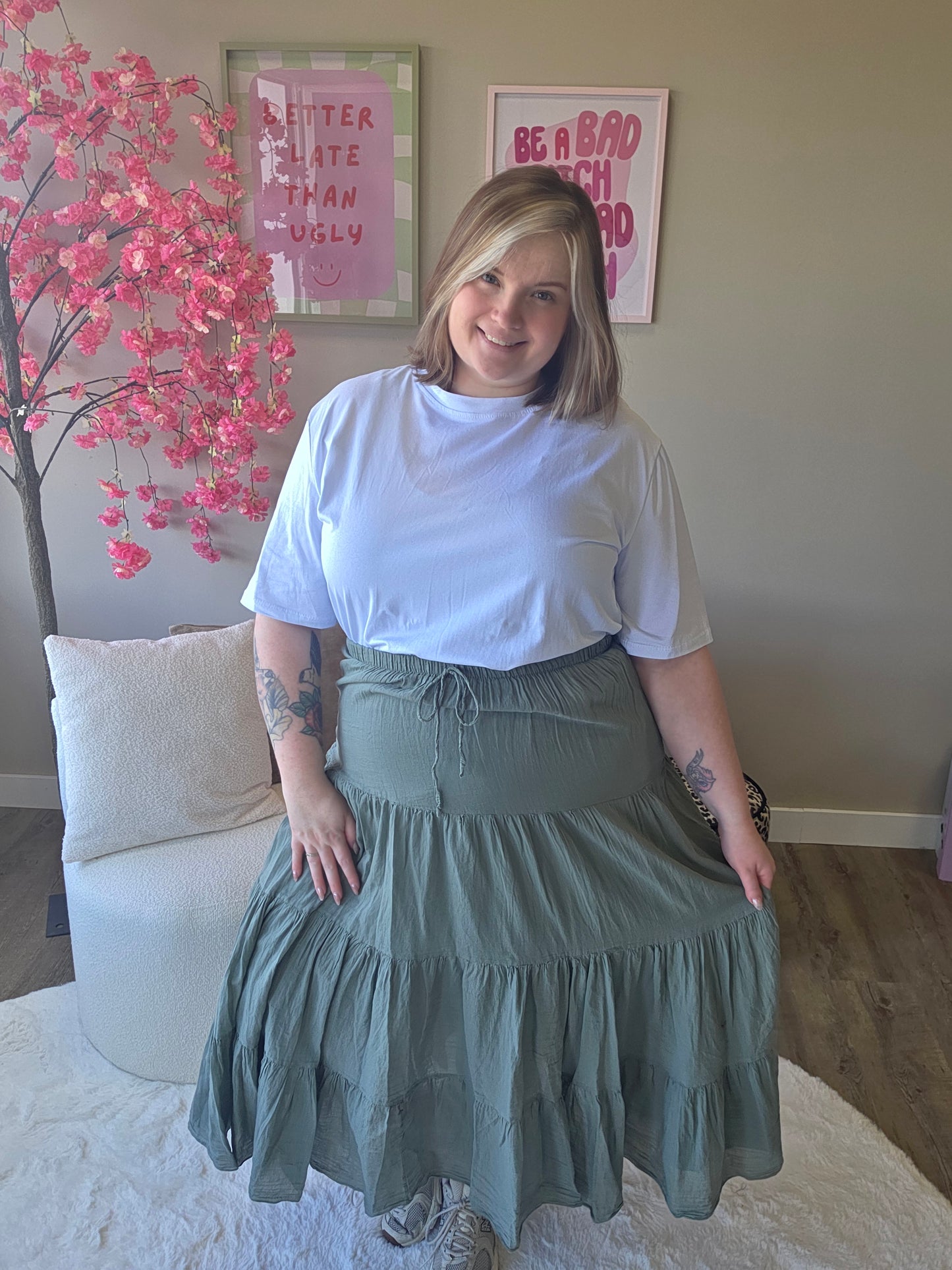 Basic Rok (In 3 kleuren)