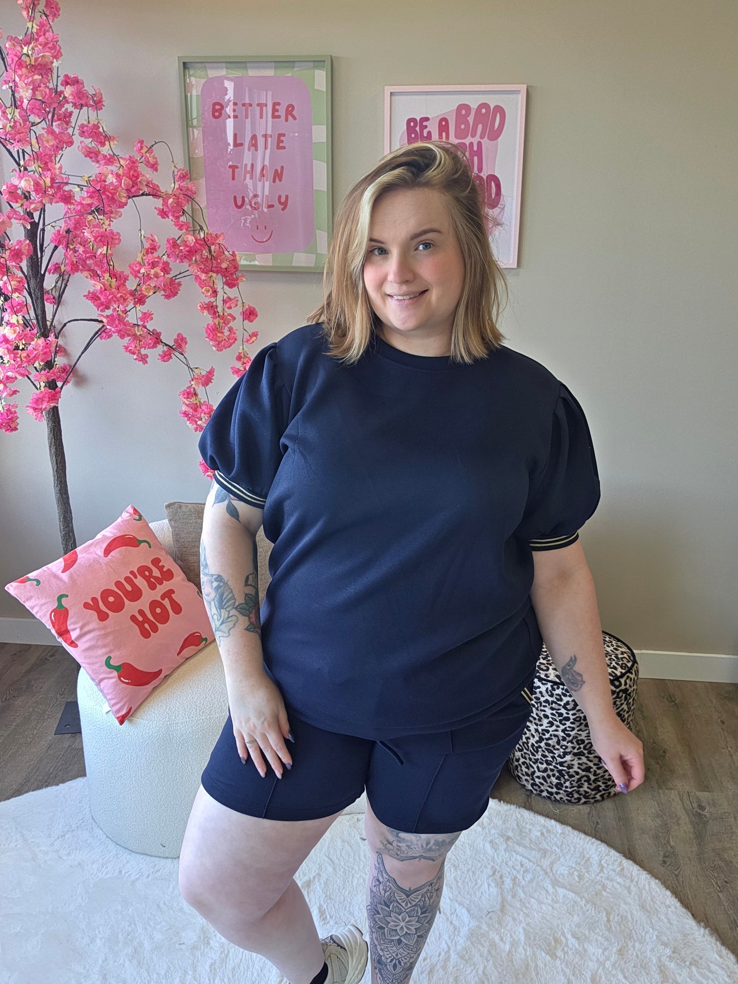 Comfy Set Met Goud (In 4 kleuren)