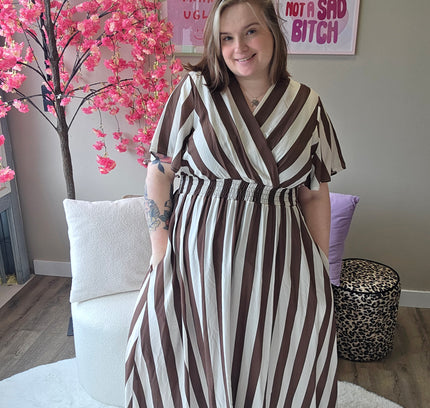 Magic Stripe Dress (In 4 kleuren)