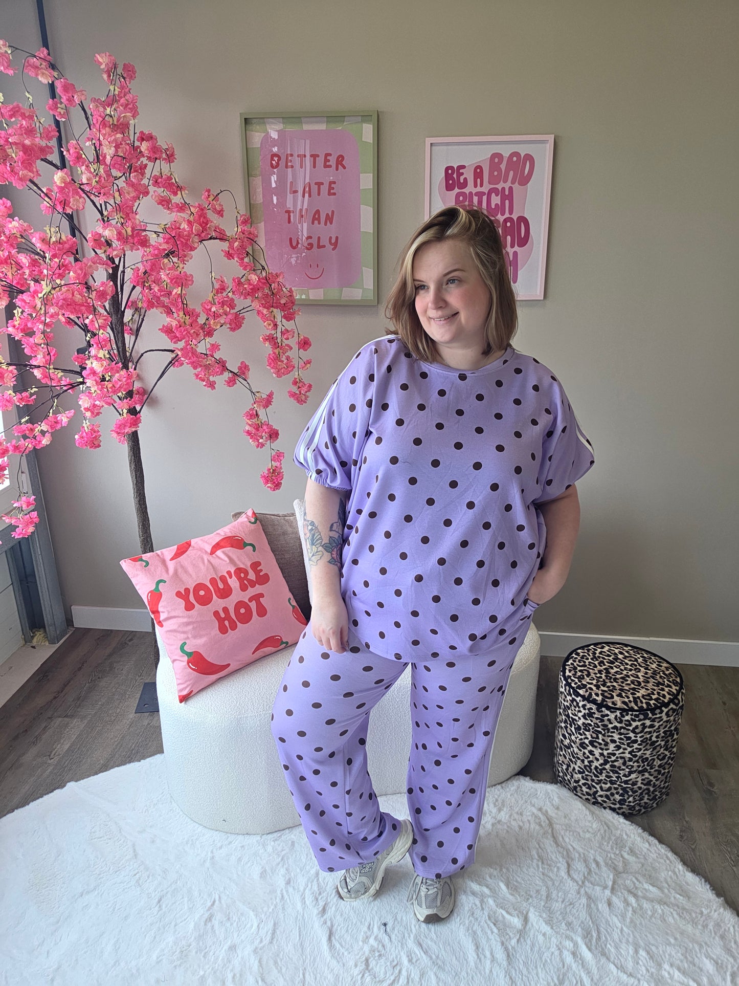 Polka Dot Set (In 3 kleuren)