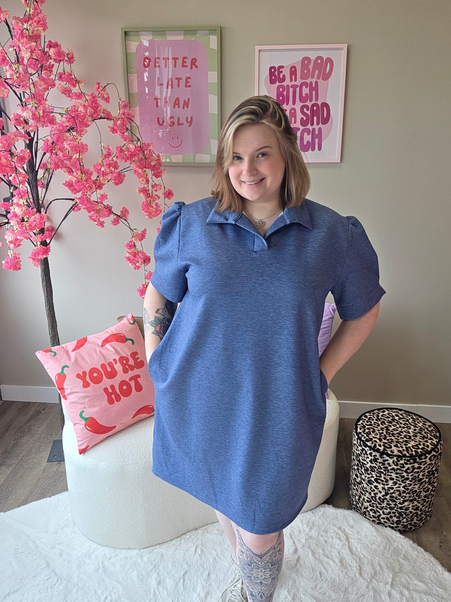 Polo Jurkjes Met V-hals (In 3 kleuren)