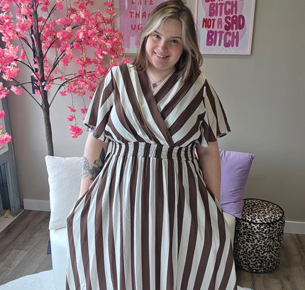 Magic Stripe Dress (In 4 kleuren)