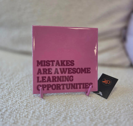 Tegeltje Mistakes