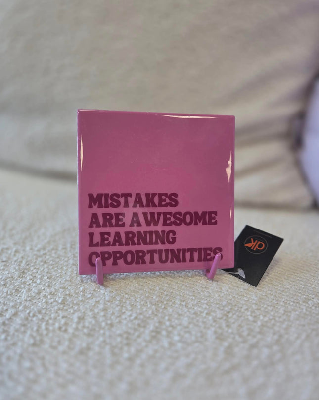 Tegeltje Mistakes